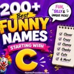 200+ Best Funny Names Starting With C (Fun, Silly & Unique Picks)