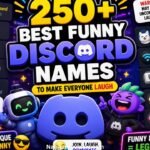 250+ Best Funny Discord Names to Make Everyone Laugh