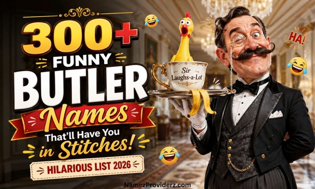 300+ Funny Butler Names