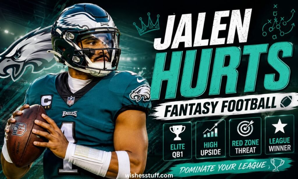 750+ Jalen Hurts Fantasy Football Team Names (Funny & Clever)