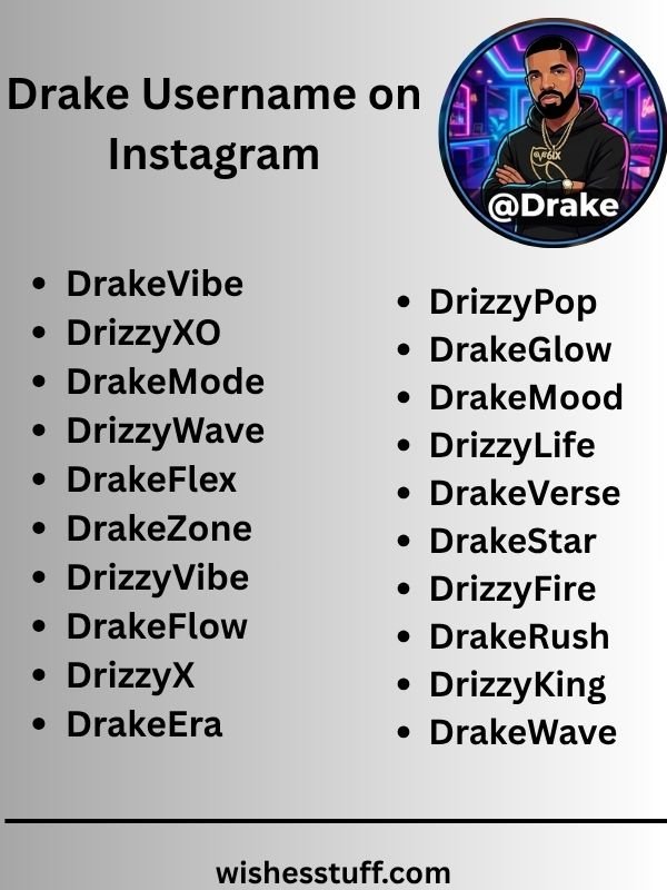 Drake Username on Instagram