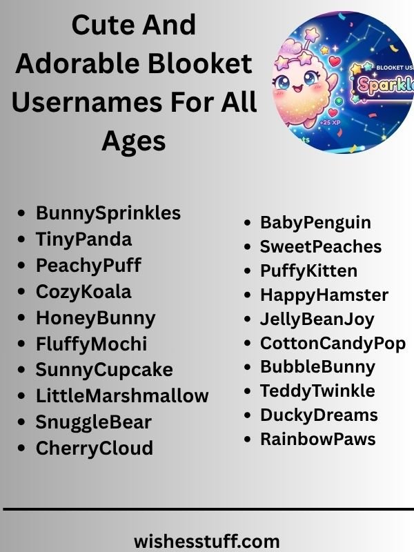 Cute And Adorable Blooket Usernames For All Ages