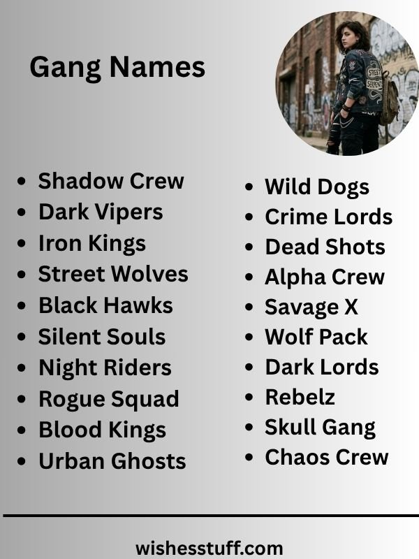 Gang Names