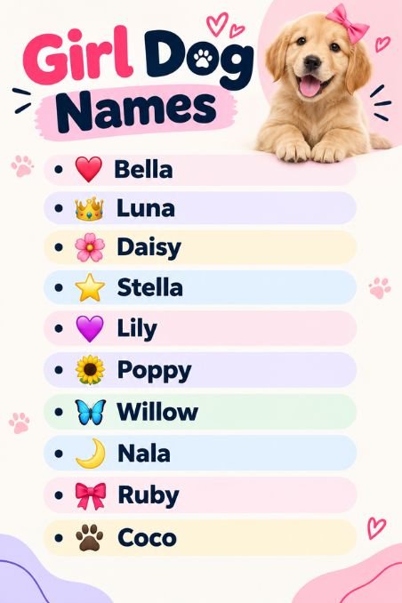 Girl Dog Names