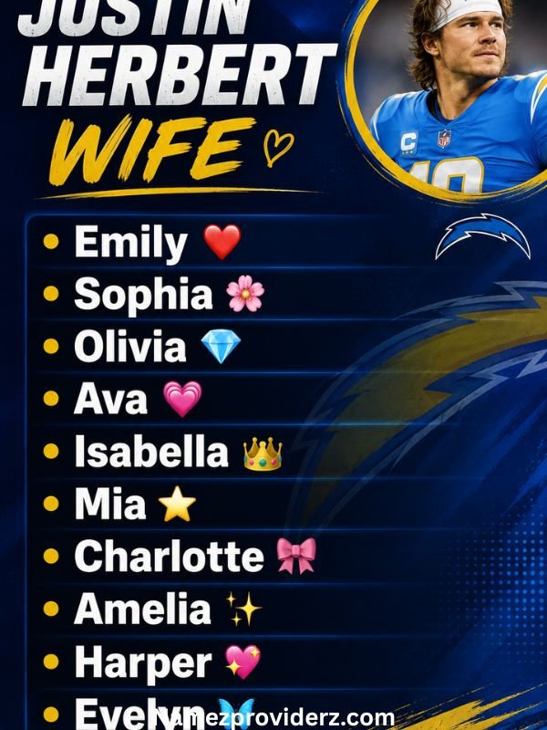 Justin Herbert Wife