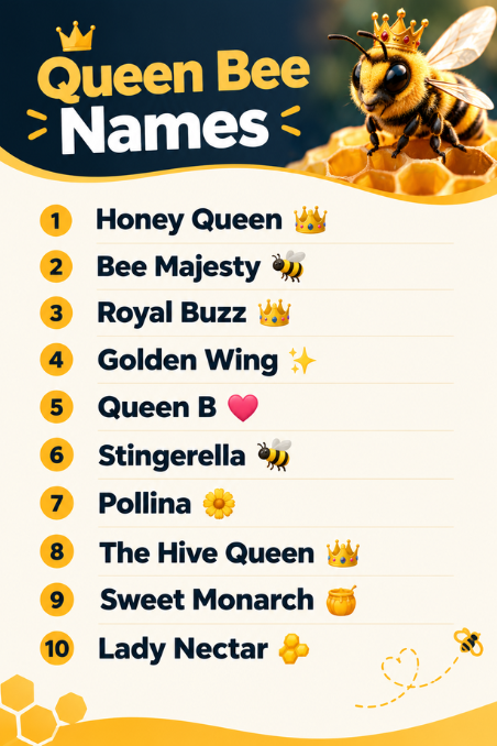 Queen Bee Names