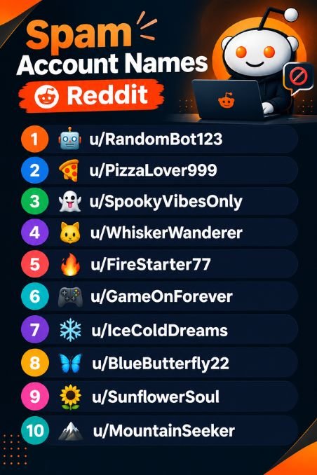Spam Account Names Reddit