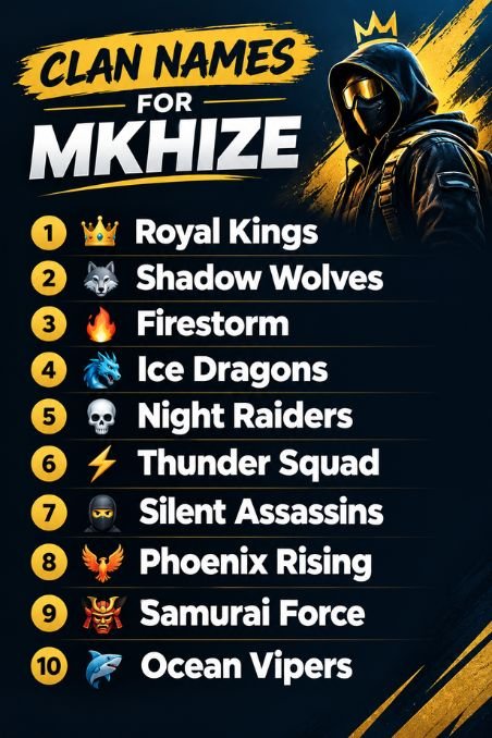 Clan Names For Mkhize