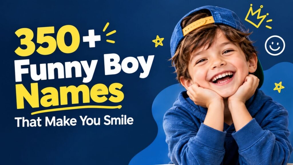 249+ Funny Boy Names That Make You Smile
