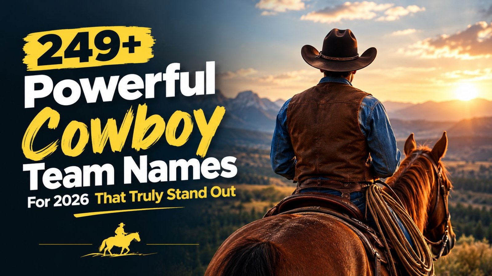 249+ Powerful Cowboy Team Names For 2026 That Truly Stand Out