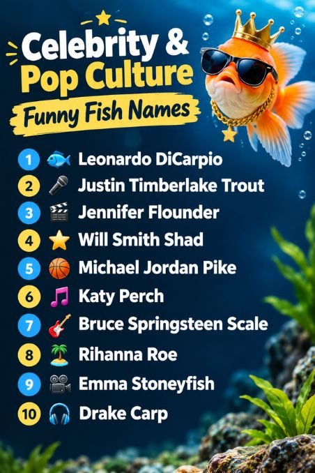 Cute Funny Fish Names