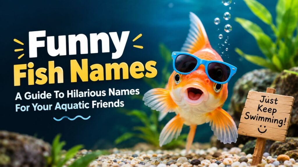 Funny Fish Names: A Guide To Hilarious Names For Your Aquatic Friends
