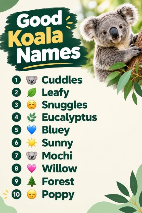 Good Koala Names